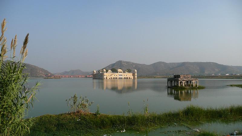 P1060685- Palais Jal Mahal a Jaipur.JPG - Palais Jal Mahal à Jaipur